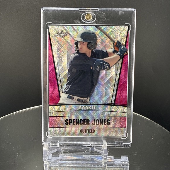 Other - 2023 Leaf Spencer Jones Purple Holo Refractor RC 1/10 Bookend